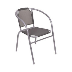 Stolička LEQ Brenda sivá 60x70 cm