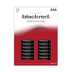 Batérie BLACKRED R03 - AAA - BP 16 ks