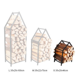 Regál na palivové drevo HAUS - veľkosť S