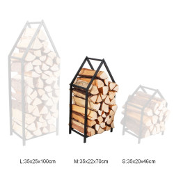 Regál na palivové drevo HAUS - veľkosť M