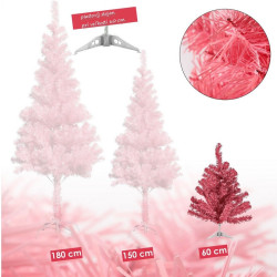 Vianočný stromček PVC- 60 cm - Pink