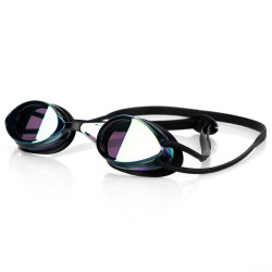 Plavecké okuliare SPARKI,čierne,zrkadlové sklá