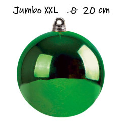 Vianočná Guľa Jumbo xxl ø 20 cm - Zelená