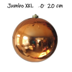 Vianočná Guľa Jumbo xxl ø 20 cm - Orange