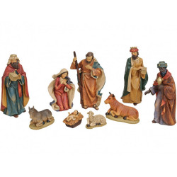 Vianočný Betlehem 9 diel. 4-19 cm