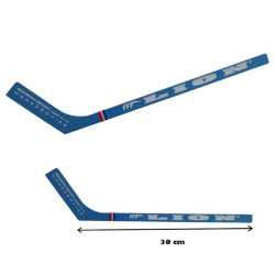 Plastová hokejka mini 30 cm modrá