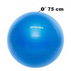 Spokey Fitball 75 cm modrá