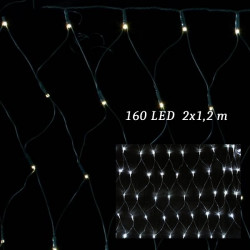 LED svetelná sieť 2x1,2 m