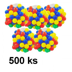 Detské plastové loptičky 500 ks ø 5,5 cm