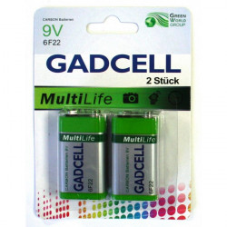 Batérie CADCEL 6F22/9V - 2ks
