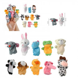 Bábiky na prsty - Zvieratká 10 ks