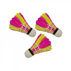 Badminton košík - perie 6 ks color