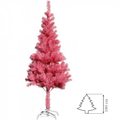 Vianočný stromček PVC 180 cm Pink