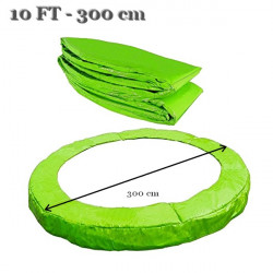 Kryt pružín na trampolínu 300 cm - zelený b