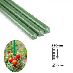 Opora Tyč na rastliny 150 cm ø 11 mm - zelená
