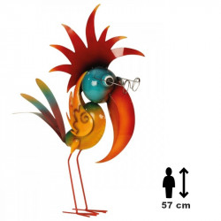 Kovový Vták stojaci 57 cm