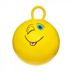 Detské hopsadlo SMILLE 45 cm - žlté