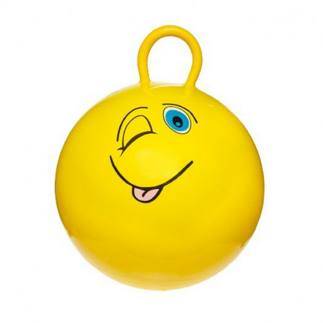 Detské hopsadlo SMILLE 45 cm - žlté