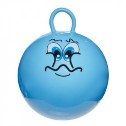 Skákacia lopta SMILLE 45 cm - modrá